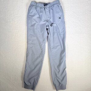 Hurley Youth Boy's Elastic Cuff Stretch Jogger Large (12-13) Gray‎